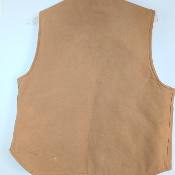 Vintage Carhartt Sherpa Lined Vest, Men’s XL Workwear 6SV USA UNION MADE - Picture 6 of 11